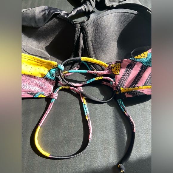 The Nightmare Before Christmas Sally Swimsuit Top Bikini - Picture 5 of 6